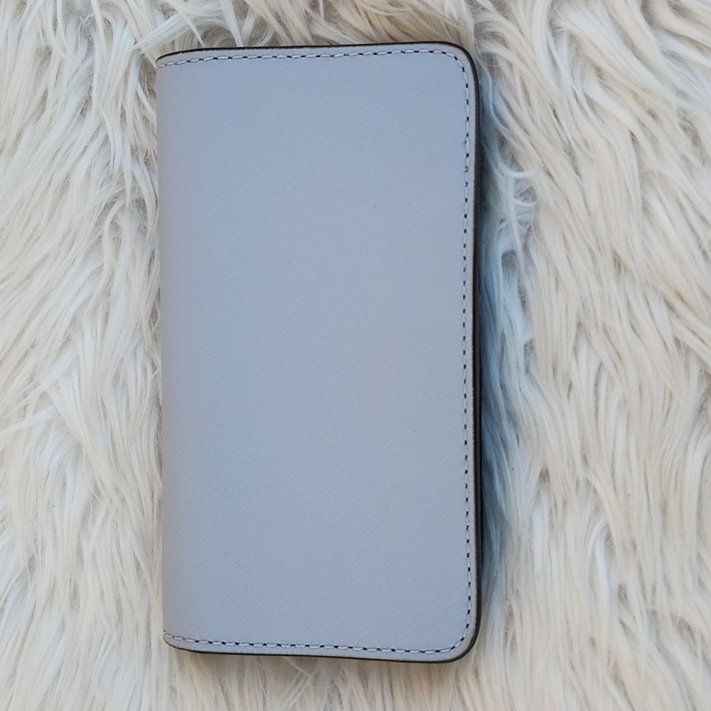 HENRI BENDEL LEATHER WALLET/PHONE CASE - Picture 3 of 10